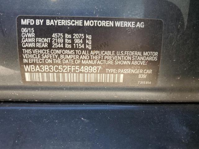 WBA3B3C52FF548987 BMW 328 XI