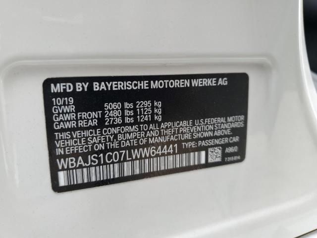 WBAJS1C07LWW64441 BMW 540 I