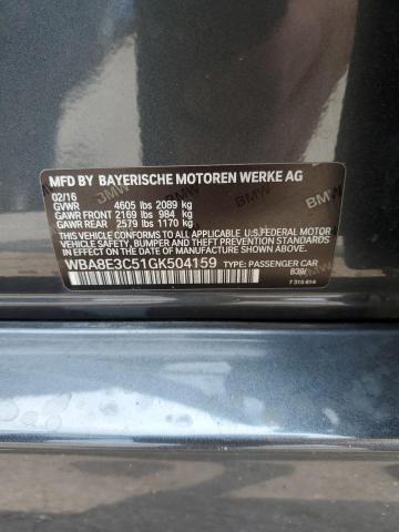 WBA8E3C51GK504159 BMW 328 Xi Sulev