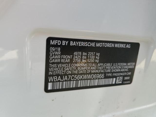 WBAJA7C56KWW06966 BMW 530 XI