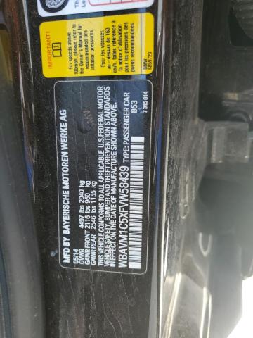 WBAVM1C5XFVW58439 BMW X1 Sdrive28i