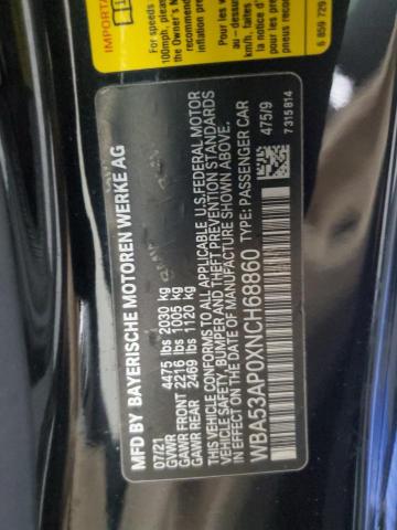 WBA53AP0XNCH68860 BMW 430I