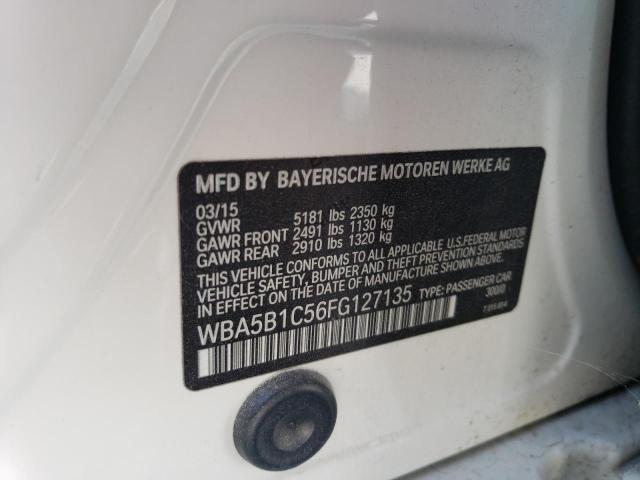 WBA5B1C56FG127135 BMW 535 I