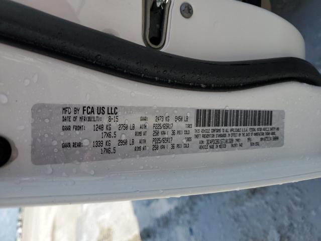 3C4PDCBG1GT101320 Dodge Journey Sxt