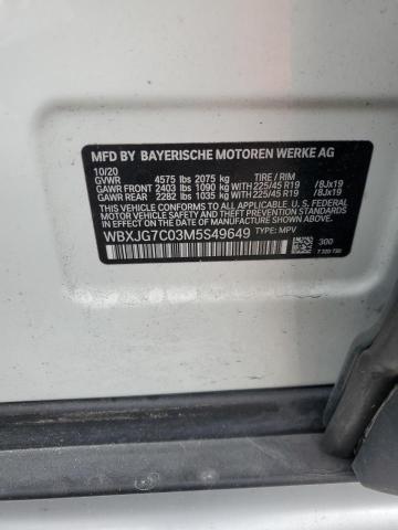 WBXJG7C03M5S49649 BMW X1 Sdrive28i