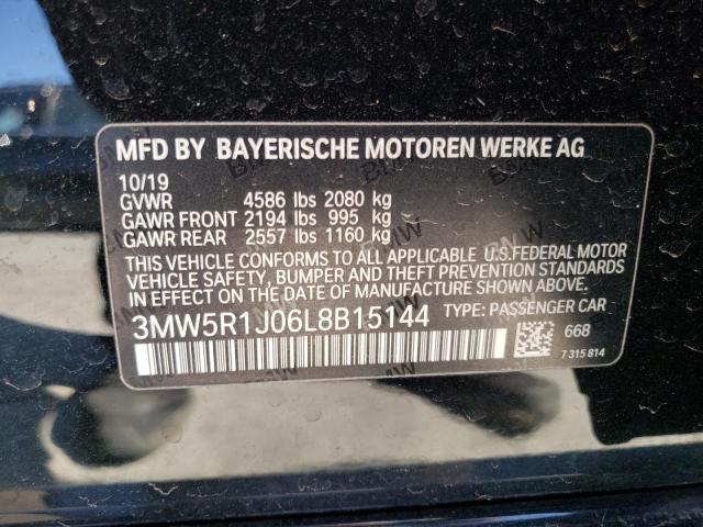 3MW5R1J06L8B15144 BMW 330I