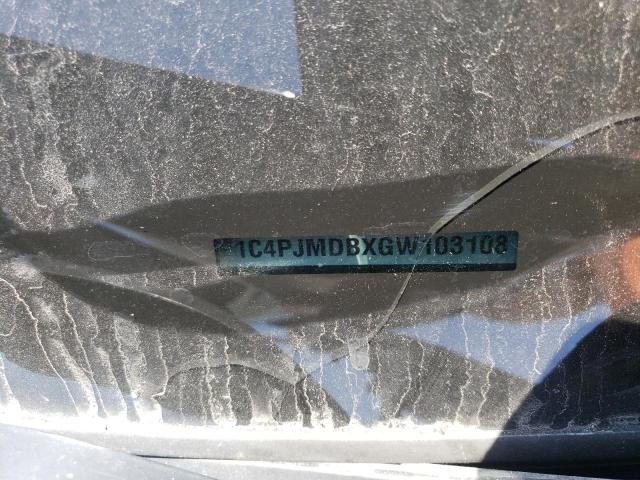 1C4PJMDBXGW103108 Jeep Cherokee Limited