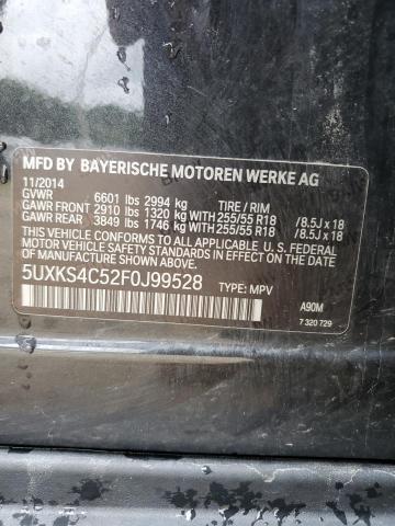 5UXKS4C52F0J99528 BMW X5 Xdrive35d