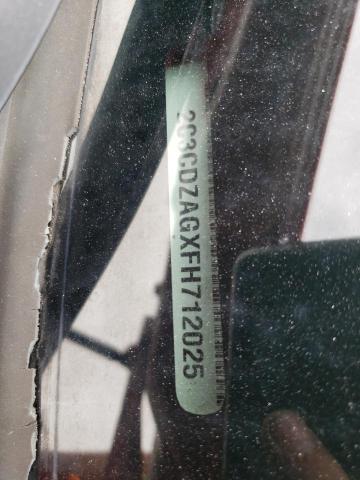 2C3CDZAGXFH712025 Dodge Challenger Sxt