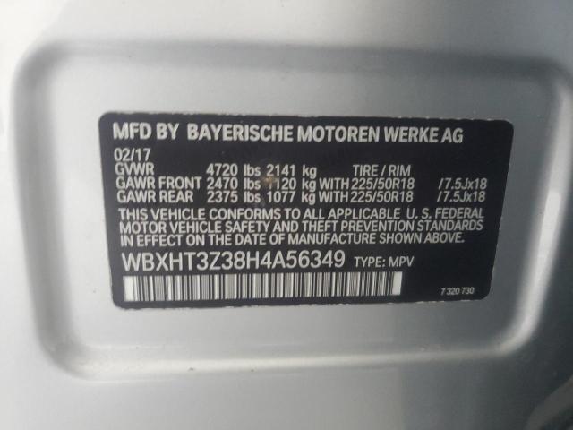WBXHT3Z38H4A56349 BMW X1 Xdrive28i