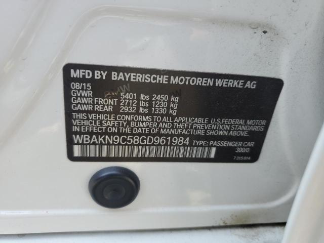 WBAKN9C58GD961984 BMW 550 I