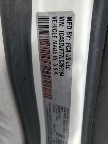 1C4SDJFT7LC309164 Dodge Durango Ssv