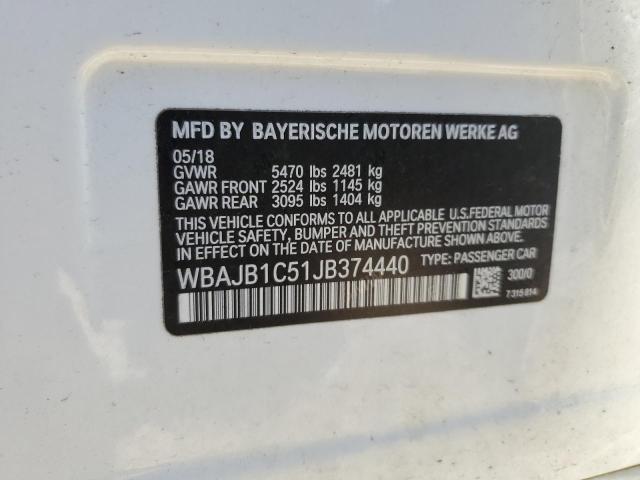 WBAJB1C51JB374440 BMW 530XE