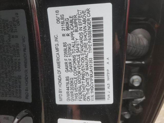 1HGCV1F9XJA191353 Honda Accord Touring