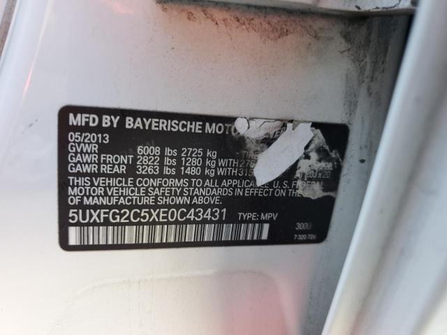 5UXFG2C5XE0C43431 BMW X6 Xdrive35i