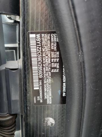 WBY1Z2C59EV285609 BMW I3 Bev