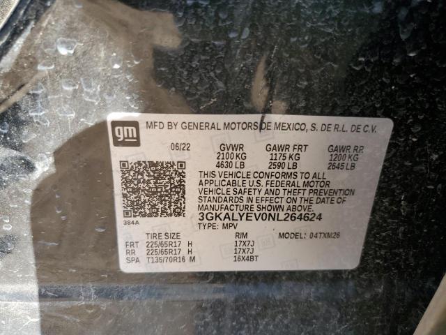 3GKALYEV0NL264624 GMC Terrain At4