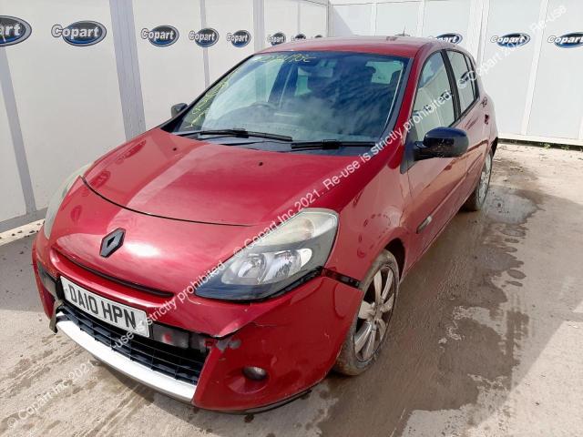 Auction sale of the 2010 Renault Clio 20th, vin: VF1BRC40H42971696, lot number: 62534193