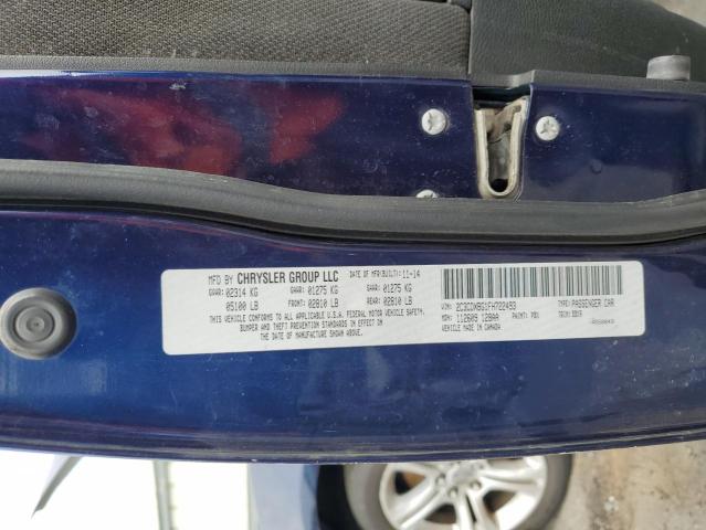 2C3CDXBG1FH722493 Dodge Charger Se