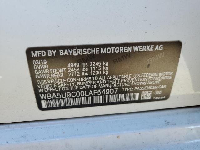WBA5U9C00LAF54907 BMW M340XI