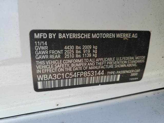 WBA3C1C54FP853144 BMW 328 I Sulev