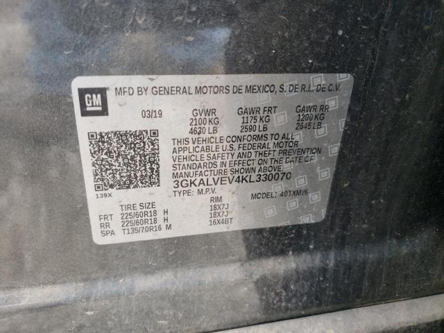 3GKALVEV4KL330070 GMC Terrain Slt