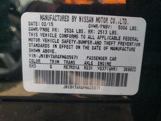 JN1BV7AR4FM405671 Infiniti Q50 BASE