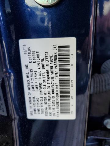 19UUB3F50HA001947 Acura TLX TECH