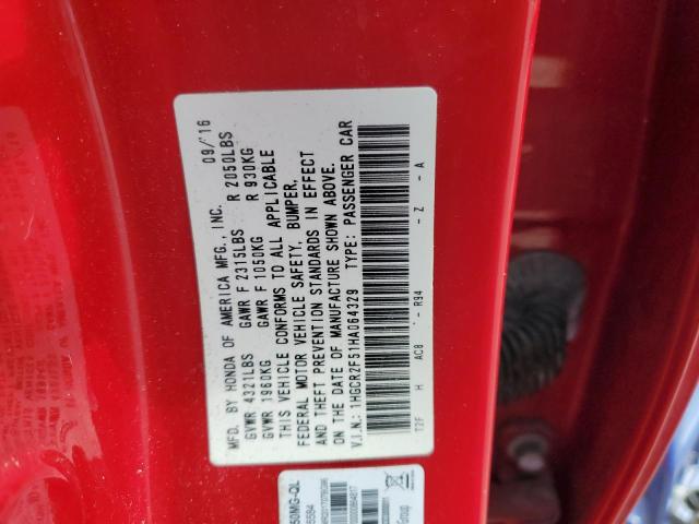 1HGCR2F51HA064329 Honda Accord Sport