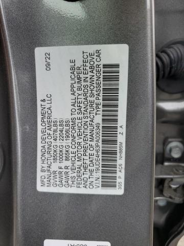 19UDE4H63PA006349 Acura Integra A-spec Tech