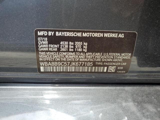 WBA8B9C57JK677185 BMW 330 I
