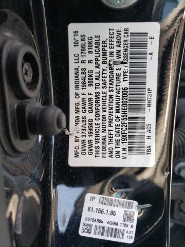 19XFC2F55HE002006 Honda Civic Lx