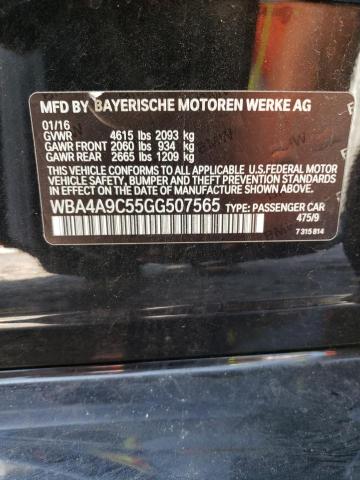 WBA4A9C55GG507565 BMW 428 I Gran Coupe Sulev