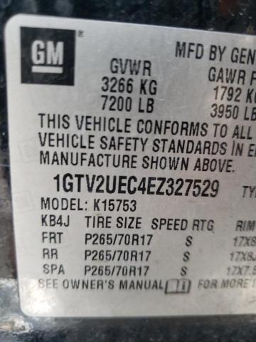 1GTV2UEC4EZ327529 GMC Sierra K1500 Sle