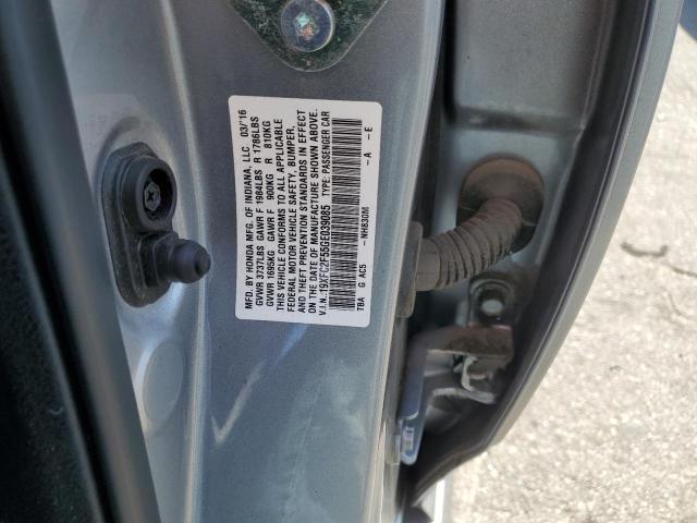 19XFC2F55GE039085 Honda Civic Lx