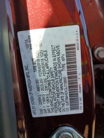 5J8TB4H5XGL015890 Acura Rdx Technology