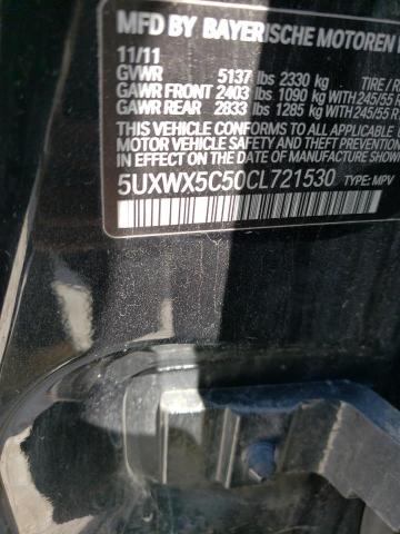 5UXWX5C50CL721530 BMW X3 Xdrive28i