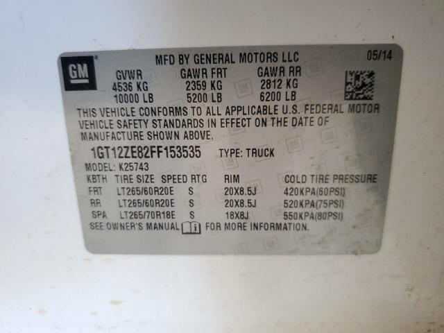 1GT12ZE82FF153535 GMC Sierra K2500 Slt