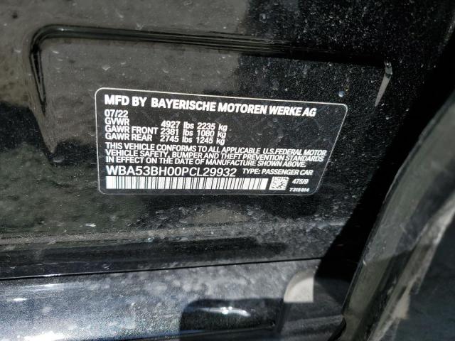 WBA53BH00PCL29932 BMW 530 I