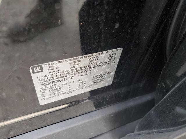 3GKALPEX3JL211647 GMC Terrain Slt