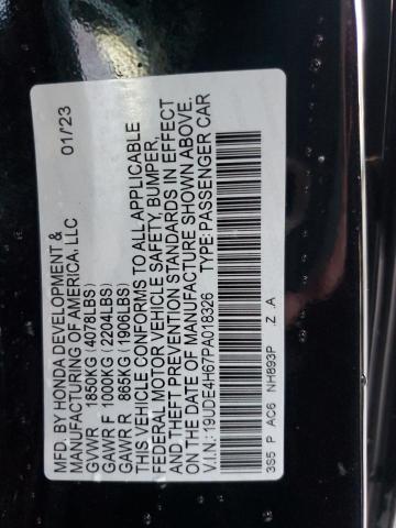 19UDE4H67PA018326 Acura Integra A-spec Tech