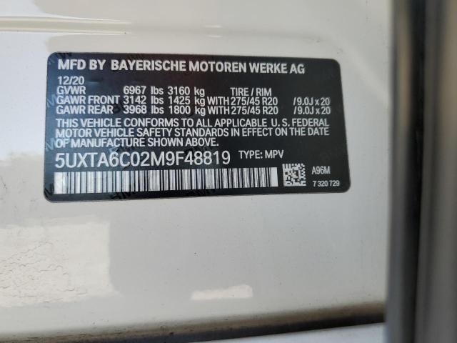 5UXTA6C02M9F48819 BMW X5 Xdrive45e