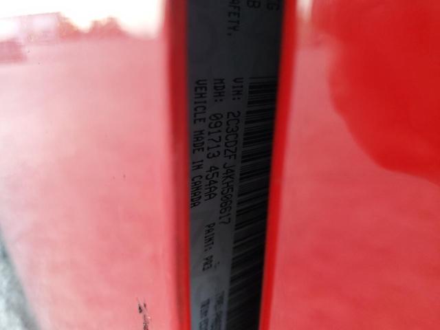 2C3CDZFJ4KH506617 Dodge Challenger R/t Scat Pack