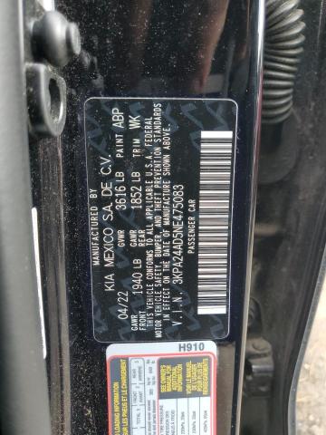 3KPA24AD5NE475083 KIA RIO LX