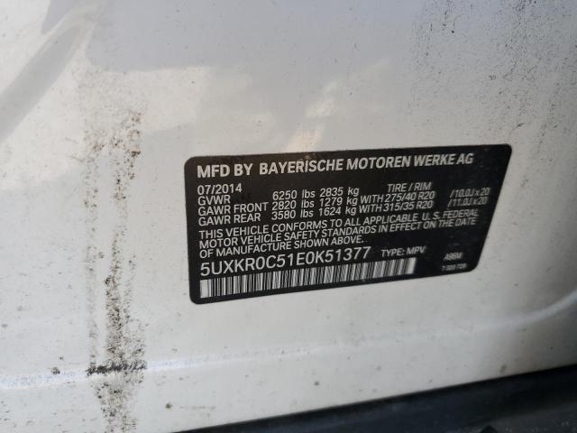 5UXKR0C51E0K51377 BMW X5 Xdrive35i