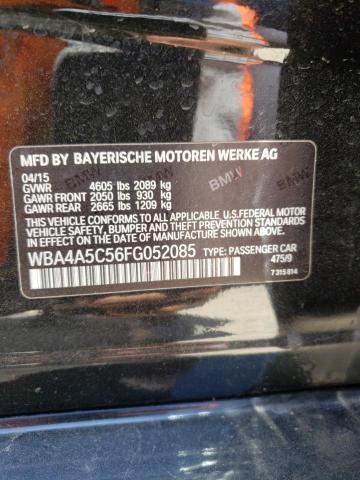 WBA4A5C56FG052085 BMW 428 I Gran Coupe