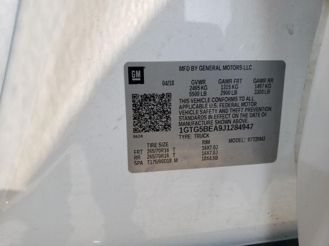 1GTG5BEA9J1284947 GMC Canyon