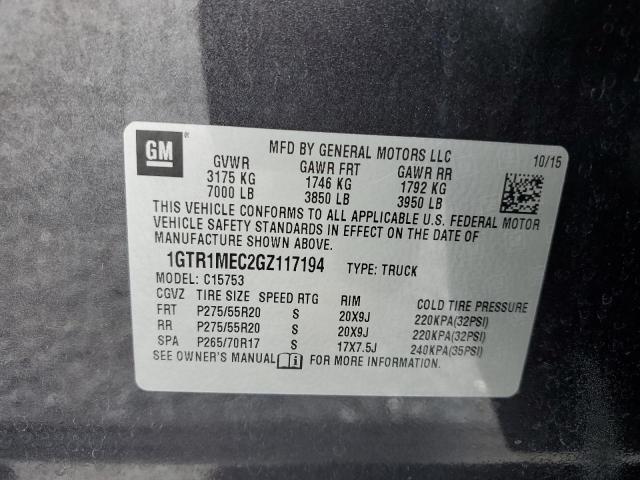 1GTR1MEC2GZ117194 GMC Sierra C1500 Sle
