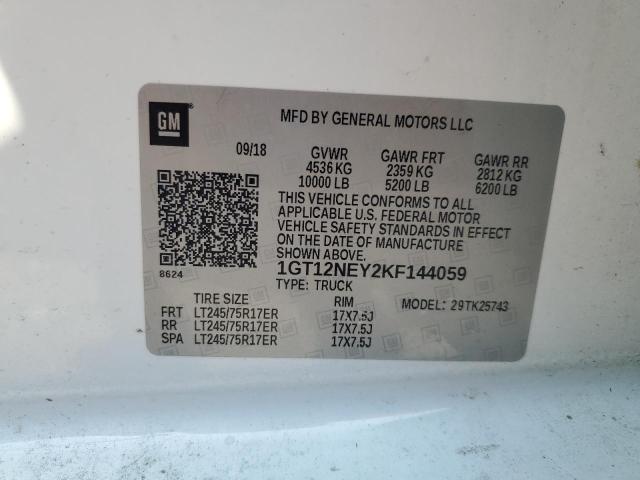 1GT12NEY2KF144059 GMC Sierra K2500 Heavy Duty