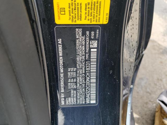 WBADZ2C00NCH18331 BMW 840i